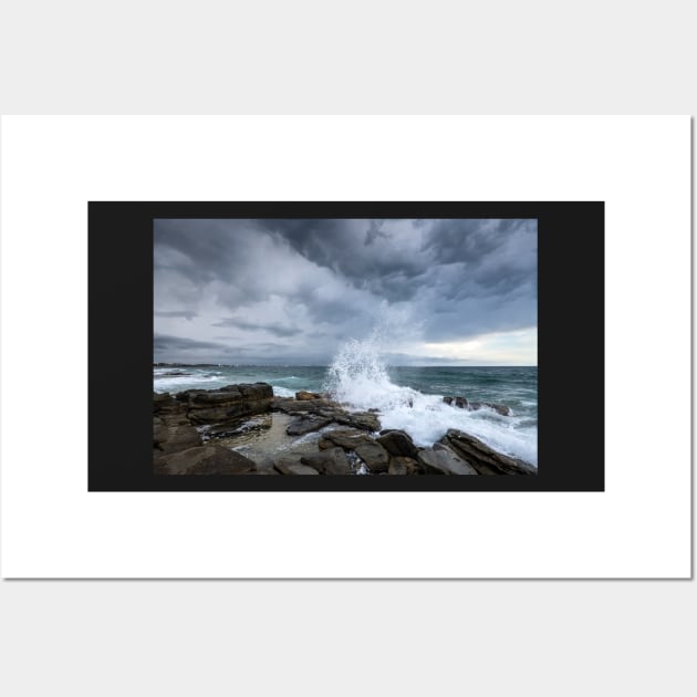 Point Cartwright, Queensland: Stormy Weather Wall Art by AndrewGoodall